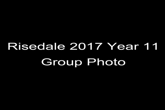risedale 2017 year 11 group photo